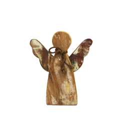 Anioł z drewna egzotycznego 28cm